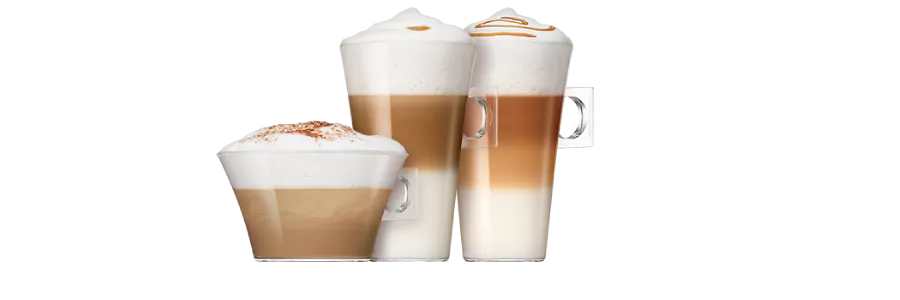 Cápsulas de café Capuccino y Latte | NESCAFÉ® Dolce Gusto® header image